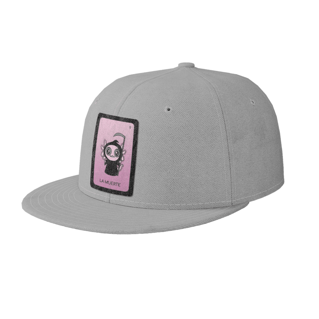 Gorra Unisex Plana Axoloteria La Muerte Ajolote