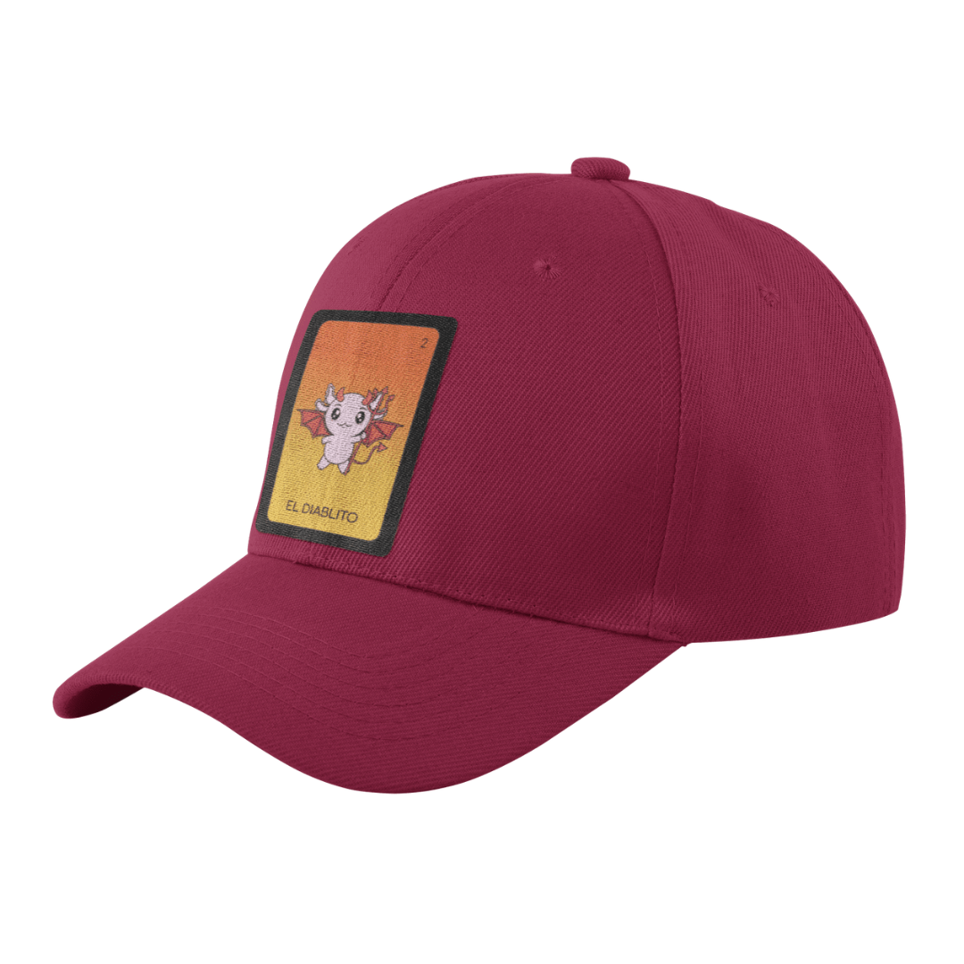 Gorra Unisex Curva Axoloteria El Diablito Ajolote