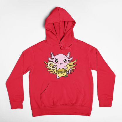 Hoodie Axolotzin Victoria Alada Ajolote Unisex