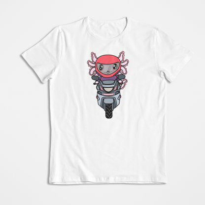 Playera Axolotzin Motoneta Ajolote