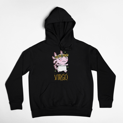 Hoodie Axolotzin Horóscopos Nombre Virgo Ajolote Unisex