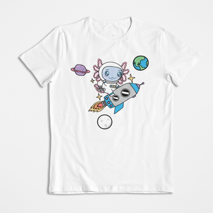 Playera Axolotzin Cohete Ajolote