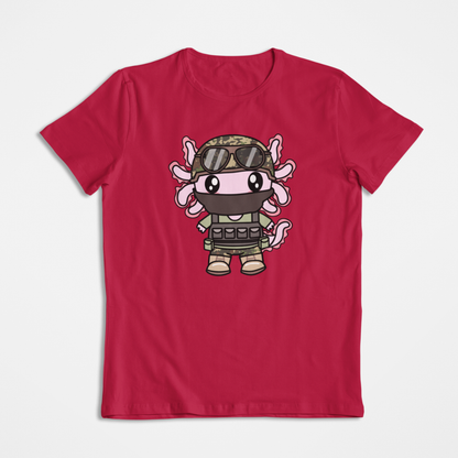 Playera Axolotzin Militar Ajolote