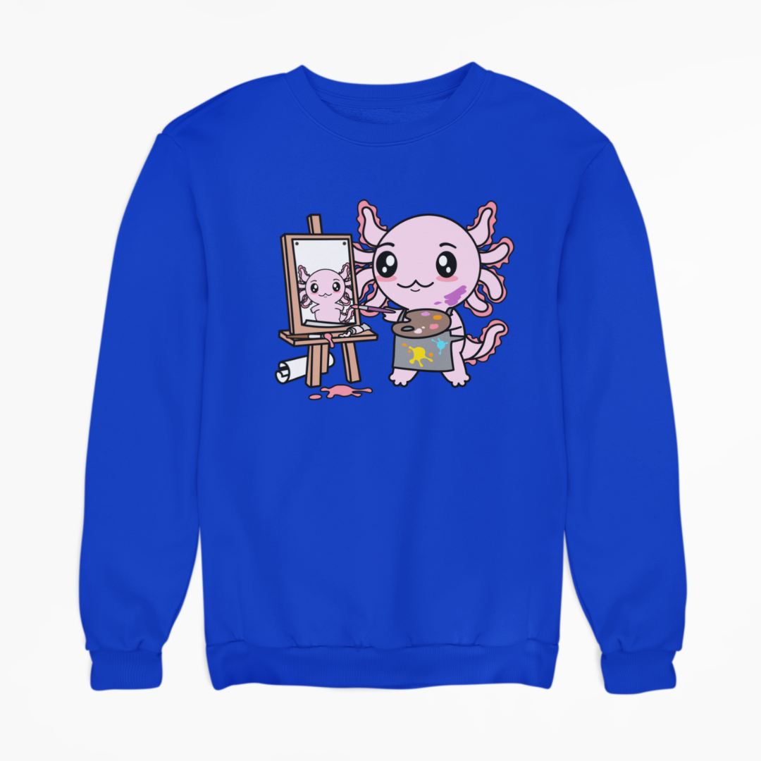 Sudadera Axolotzin Autorretrato Ajolote Unisex