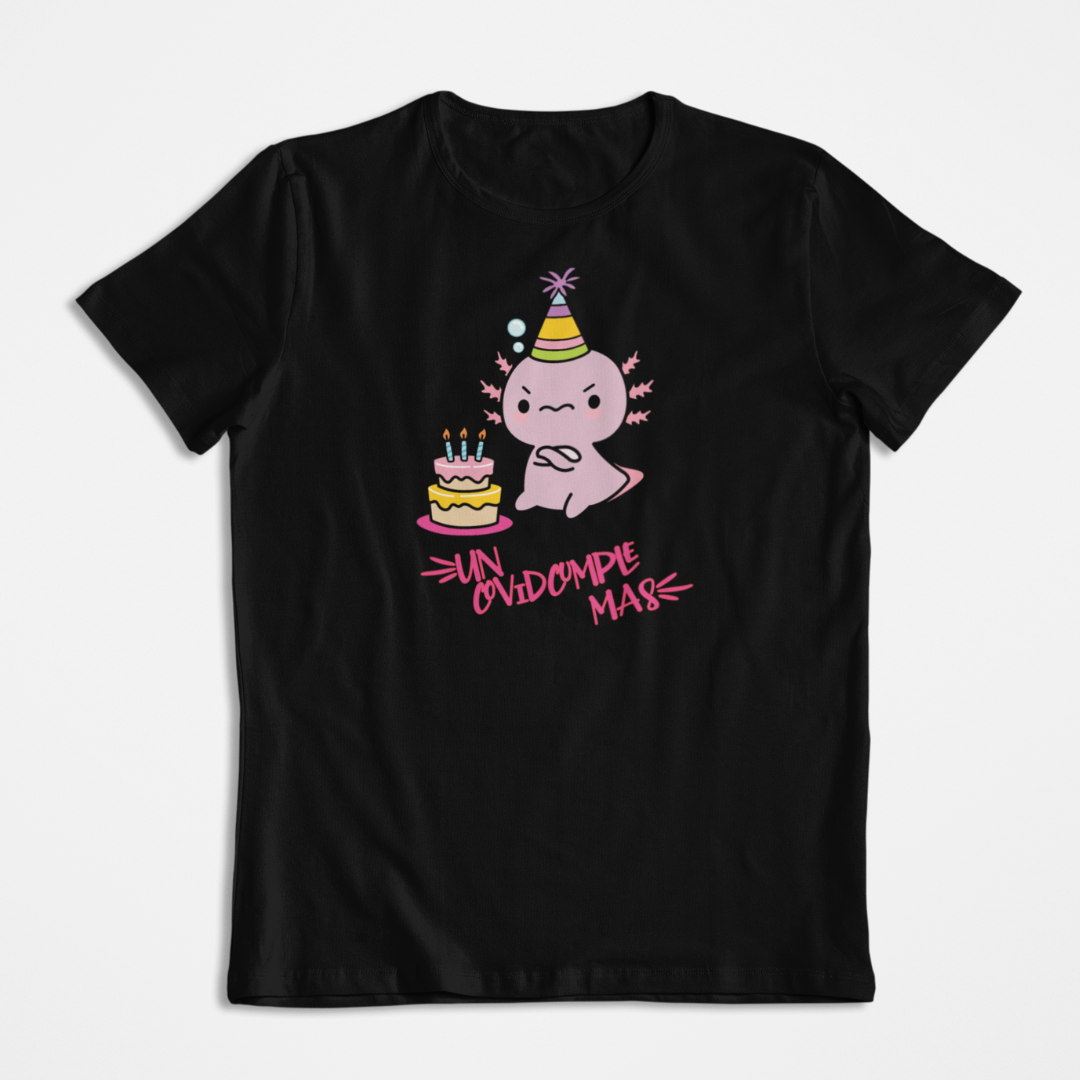 Playera Ajolote Covidcumple Xo The Monster