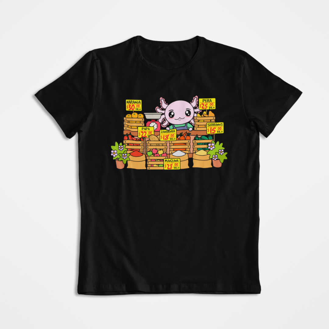 Playera Axolotzin Marchante Ajolote
