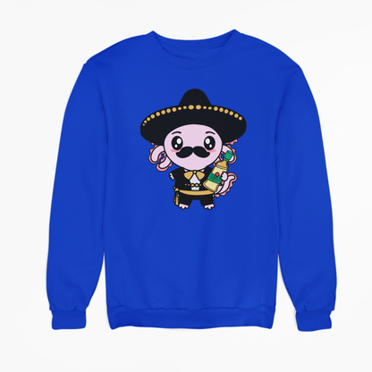 Sudadera Axolotzin Mariachi Ajolote Unisex
