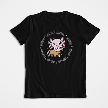 Playera Axolotzin Horoscopos Aro Sagitario Ajolote