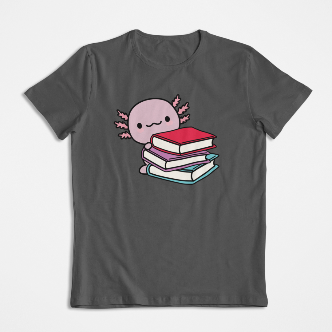 Playera Ajolote Lector Xo The Monster