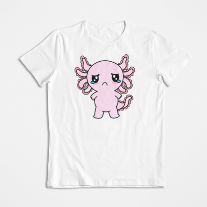 Playera Axolotzin Triste Ajolote