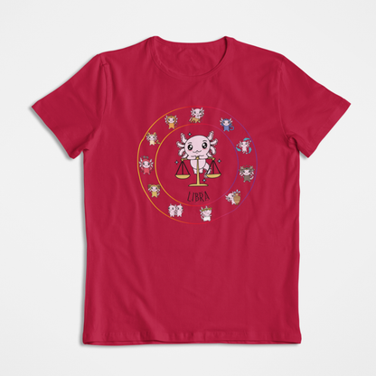 Playera Horoscopos Libra Axolotzin Ajolote