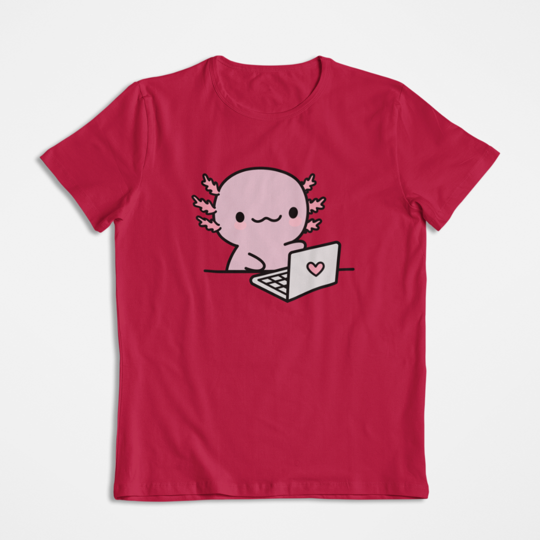 Playera Ajolote Trabajando Xo The Monster