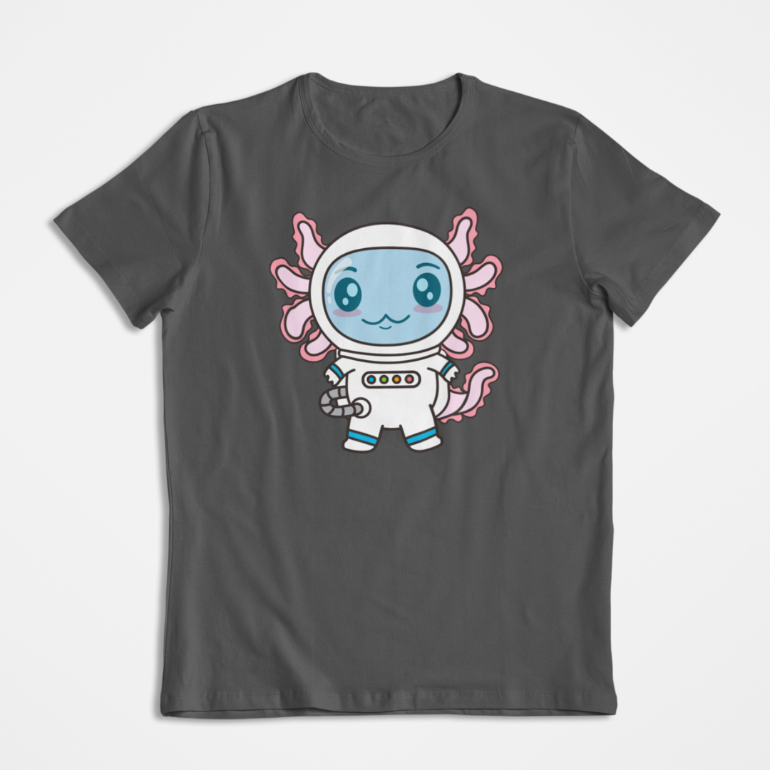 Playera Axolotzin Astronauta Ajolote
