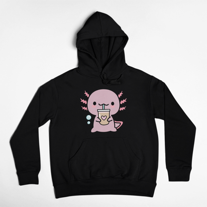 Hoodie Ajolote Bebiendo Xo The Monster