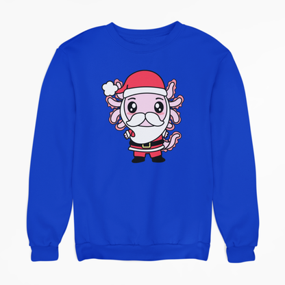 Sudadera Axolotzin Santa Ajolote Unisex
