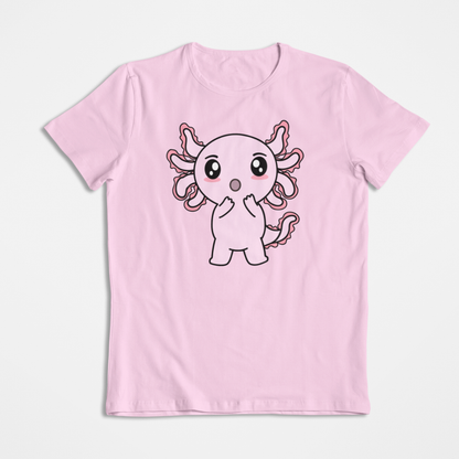Playera Axolotzin Sorprendido Ajolote