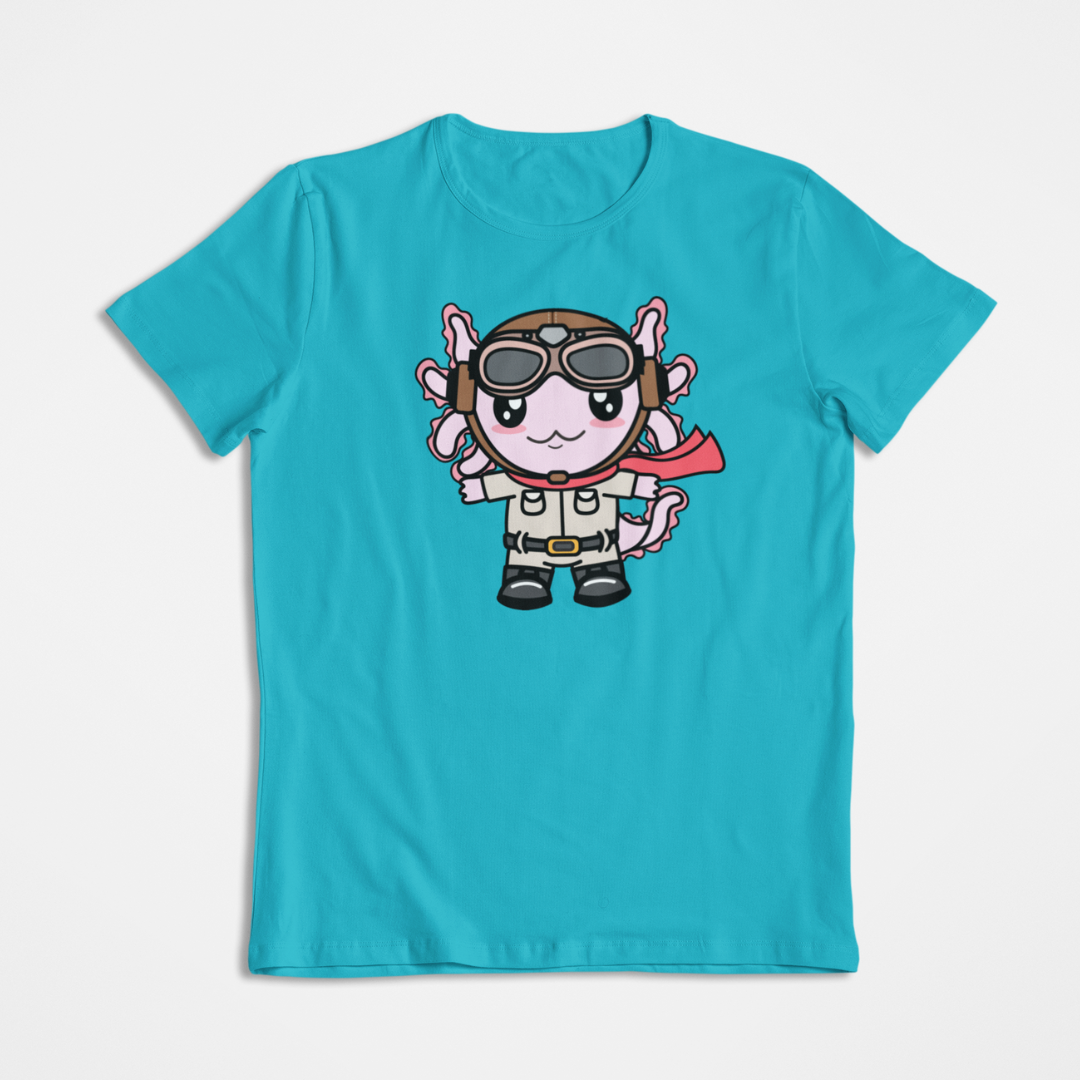 Playera Axolotzin Aviador Ajolote