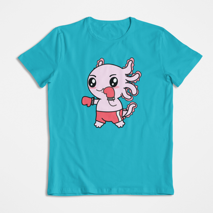 Playera Axolotzin Boxeador Ajolote