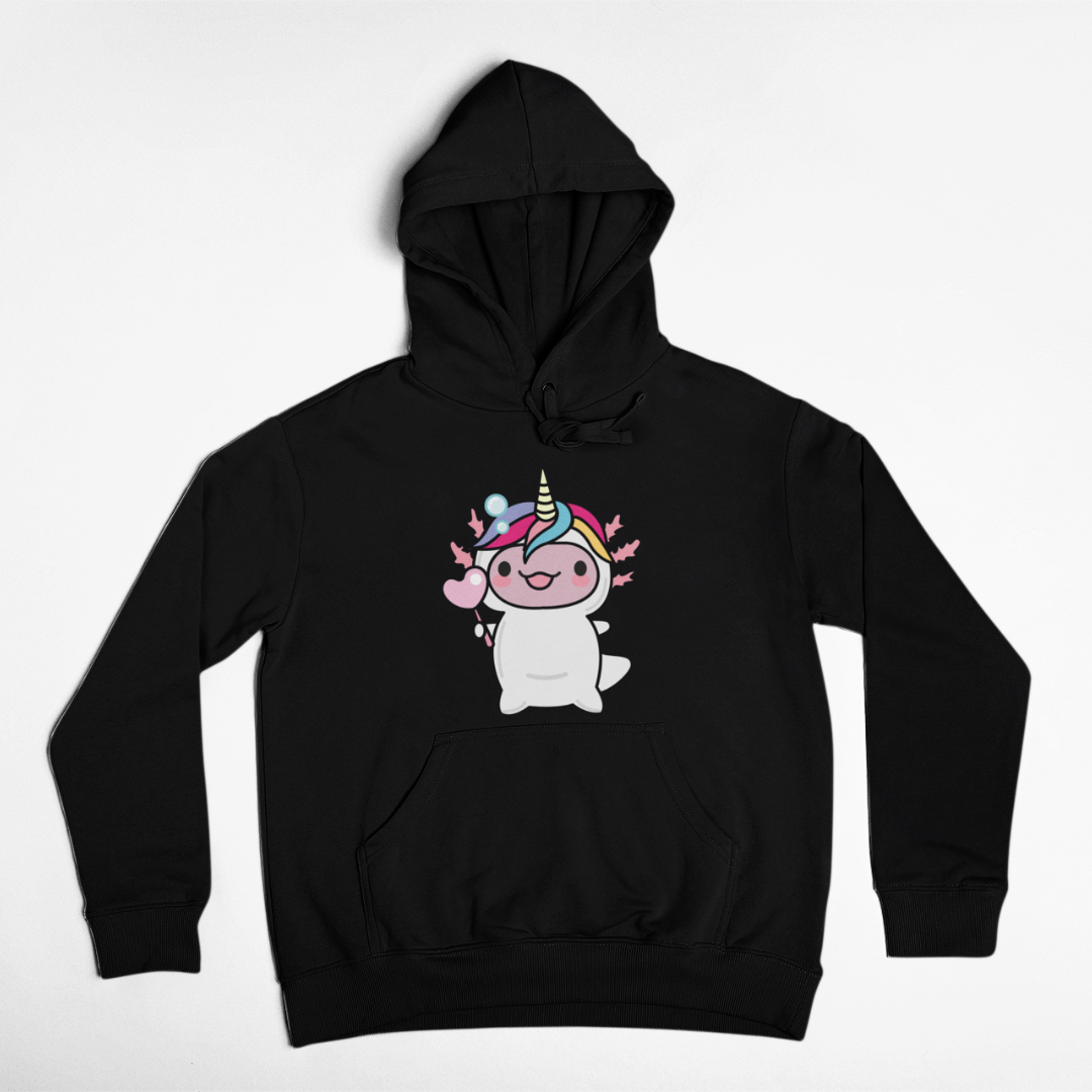 Hoodie Ajolote Unicornio Xo The Monster
