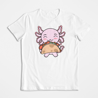 Playera Axolotzin Taco Ajolote