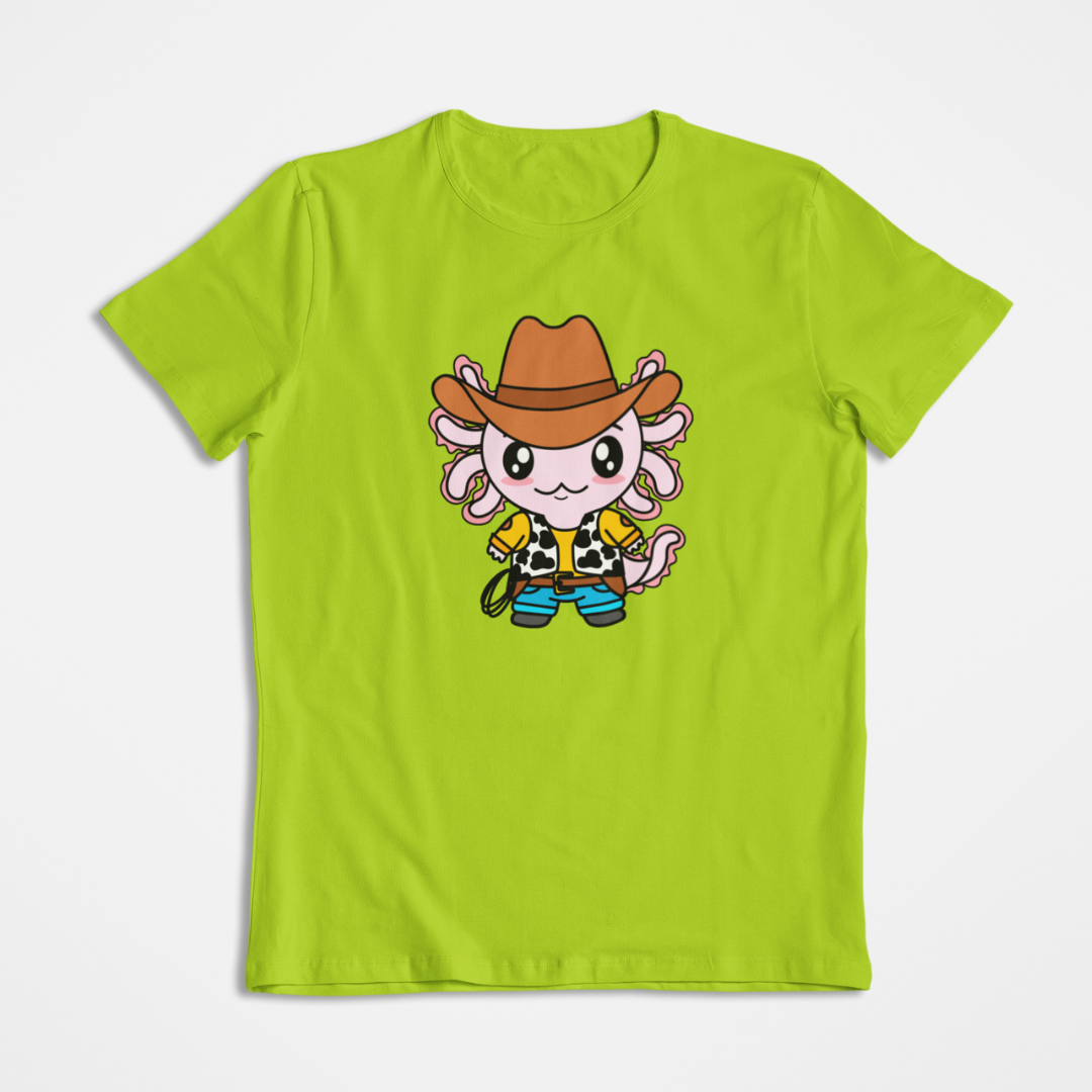 Playera Axolotzin Vaquero Ajolote