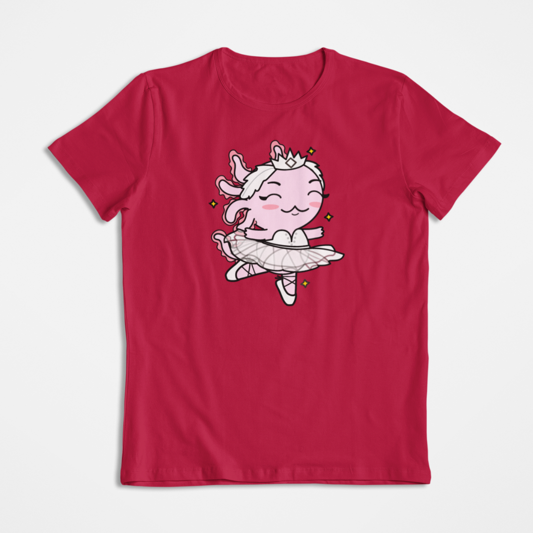 Playera Axolotzin Bailarina De Ballet Ajolote