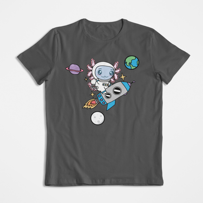 Playera Axolotzin Cohete Ajolote