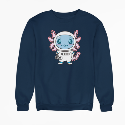 Sudadera Axolotzin Astronauta Ajolote Unisex
