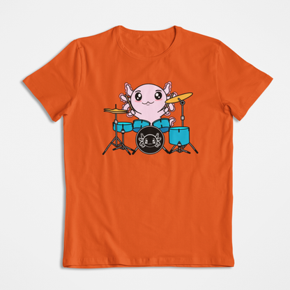 Playera Axolotzin Baterista Ajolote