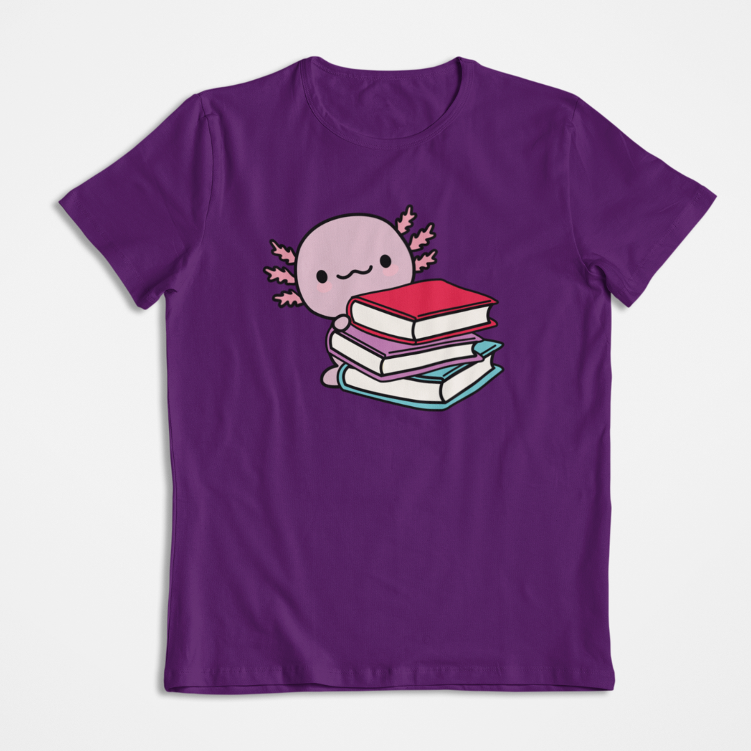 Playera Ajolote Lector Xo The Monster