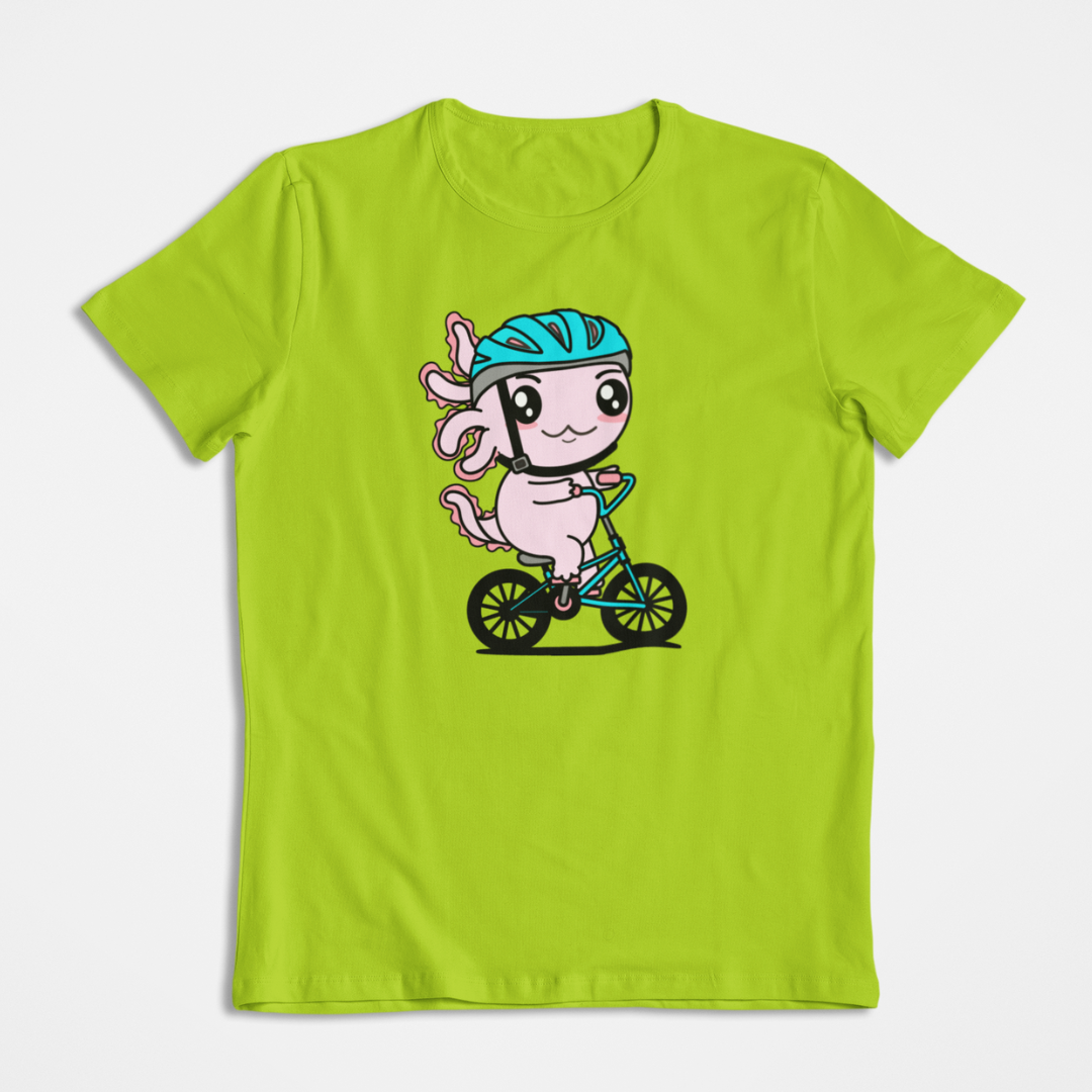 Playera Axolotzin Ciclista Ajolote