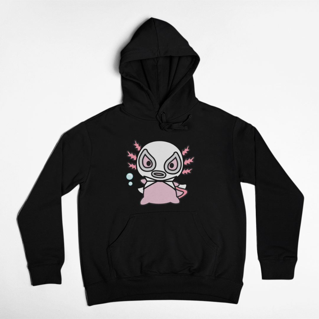 Hoodie Ajolote Plateado Xo The Monster