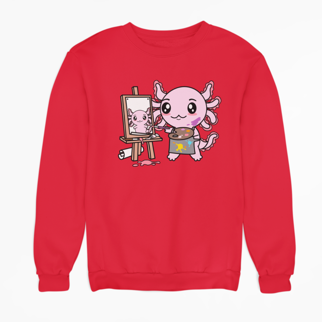 Sudadera Axolotzin Autorretrato Ajolote Unisex