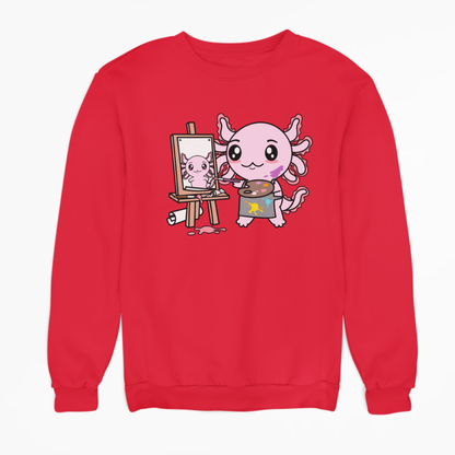 Sudadera Axolotzin Autorretrato Ajolote Unisex