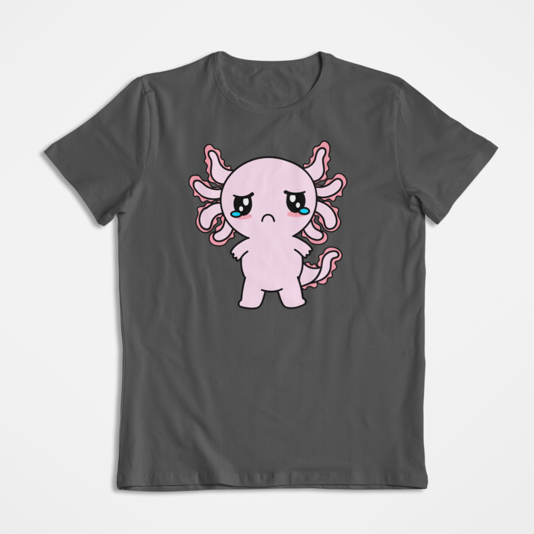 Playera Axolotzin Triste Ajolote