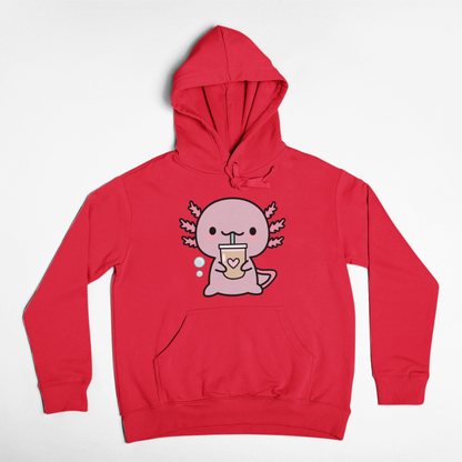 Hoodie Ajolote Bebiendo Xo The Monster