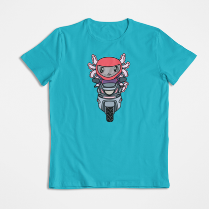 Playera Axolotzin Motoneta Ajolote