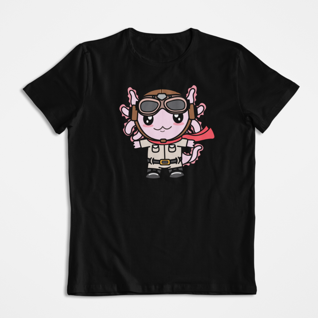 Playera Axolotzin Aviador Ajolote