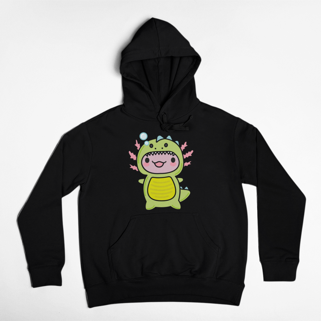 Hoodie Ajolote Dino Xo The Monster Unisex