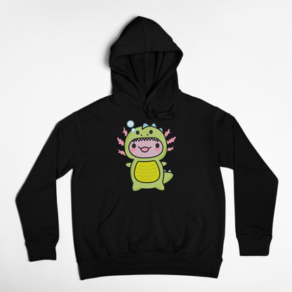Hoodie Ajolote Dino Xo The Monster Unisex