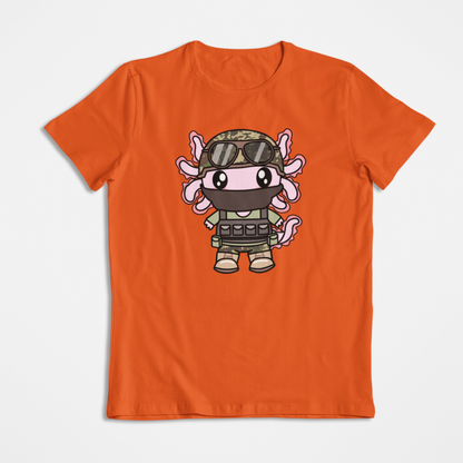 Playera Axolotzin Militar Ajolote