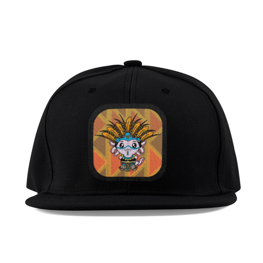 Gorra Unisex Plana Axolotzin Danzante