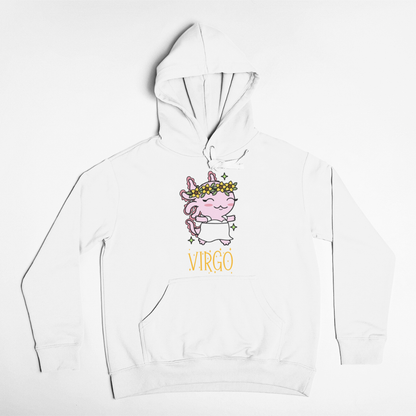 Hoodie Axolotzin Horóscopos Nombre Virgo Ajolote Unisex