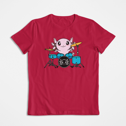 Playera Axolotzin Baterista Ajolote