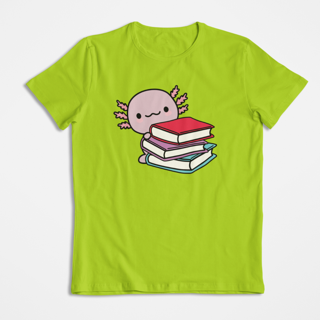 Playera Ajolote Lector Xo The Monster