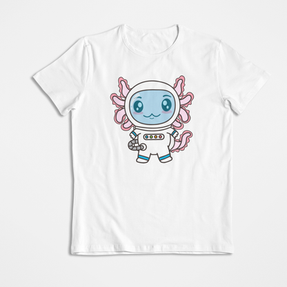 Playera Axolotzin Astronauta Ajolote