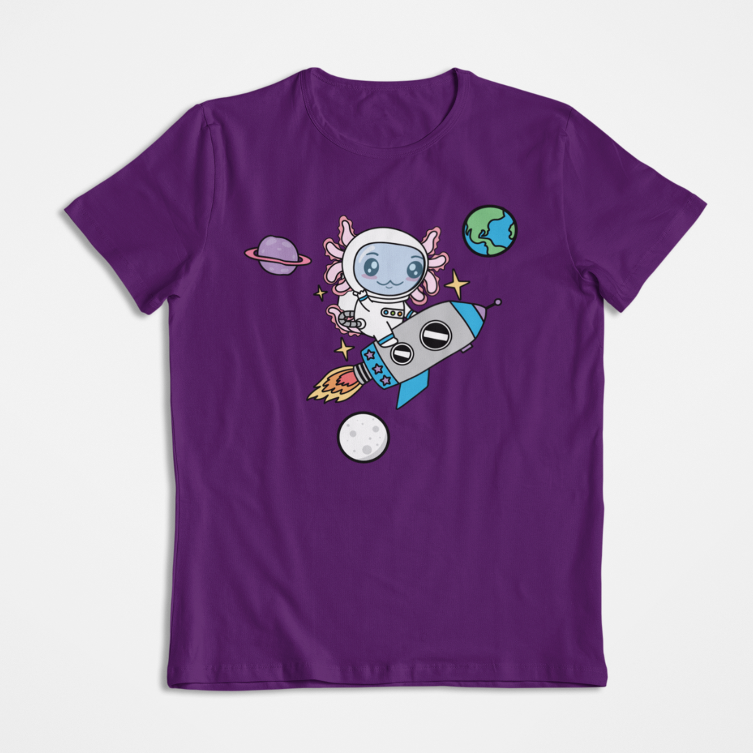 Playera Axolotzin Cohete Ajolote