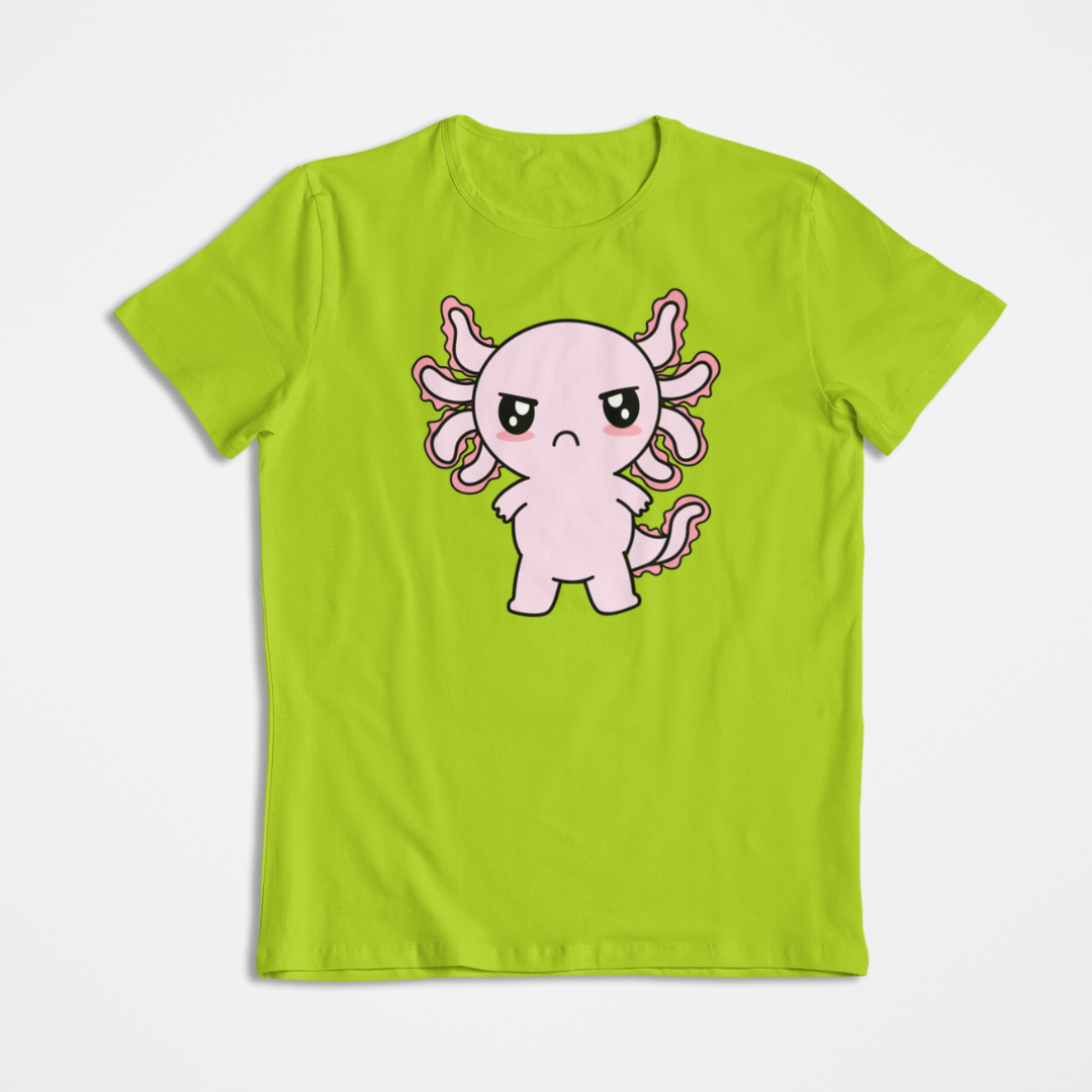 Playera Axolotzin Enojado Ajolote