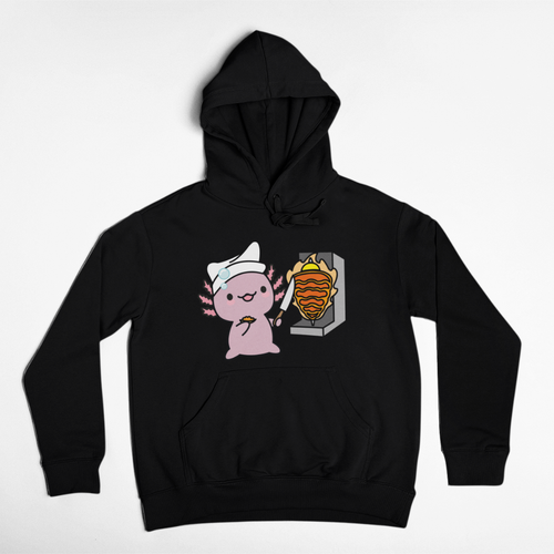 Hoodie Ajolote Taquero Xo The Monter Unisex