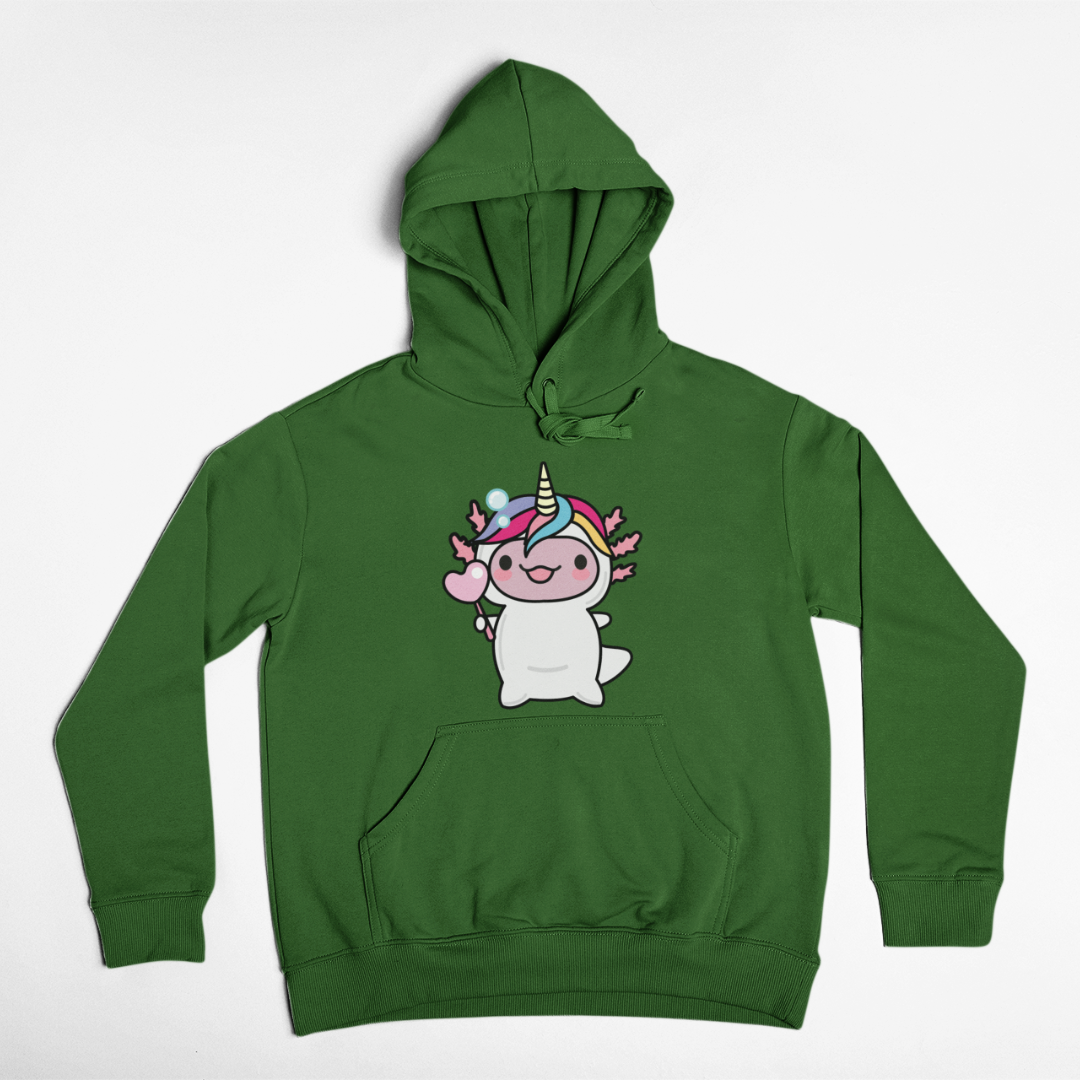 Hoodie Ajolote Unicornio Xo The Monster